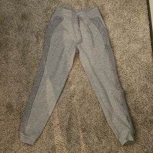 Lululemon Fleece Grey Sweatpants, Size 4